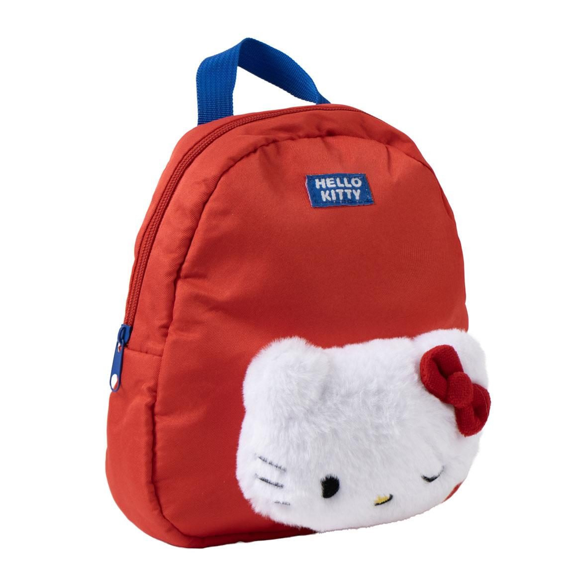 Mochila Escolar Hello Kitty Niña - Mochila Infantil Licencia Oficial, 100% Poliéster, Color Rosa y Azul, Doble Compartimento con Cremalleras, Bolsillo Frontal y Lateral de Rejilla, Vuelta al Cole